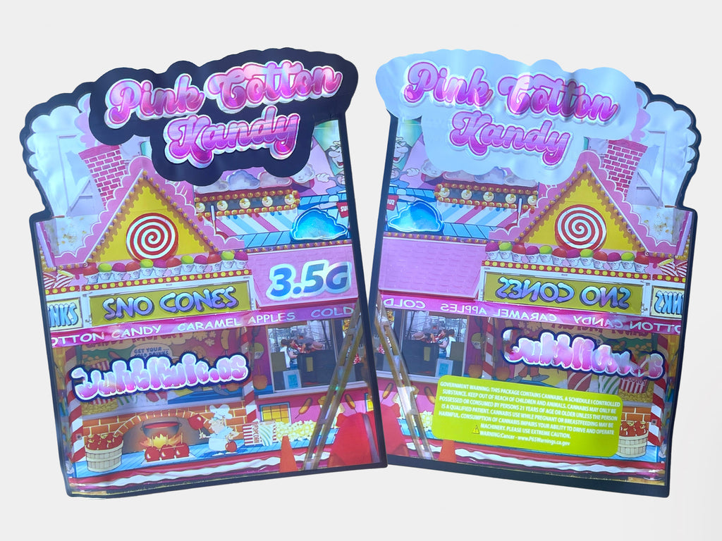Bubblegum and Cotton Candy Jelly Beans (3.5oz each) - Mini