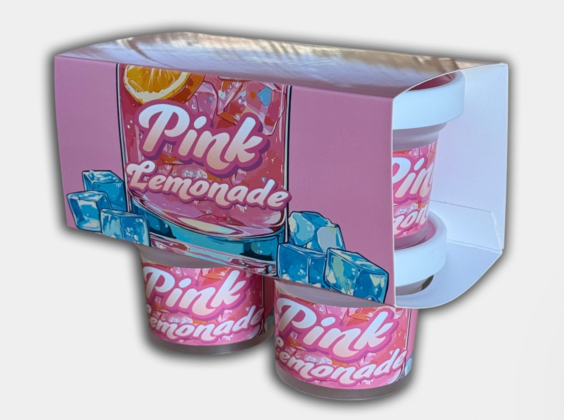 Pink Lemonade 3.5G Ice Cream Jar Set | Gorilla Boyz – Gorilla Boyz Inc