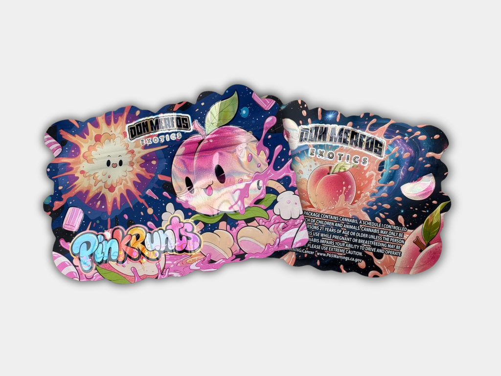 9*ル様 ら*ラ様 9*ル様 S.T.A.R.S. Mod. Barry Bur Pink Runts Mylar Bag (3.5g) – Gorilla Boyz Inc