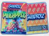 Poppin Pineapple Gumdropz Mylar Bag 3.5 Grams (Label & Authenticity Stickers Included)