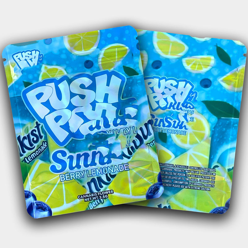 Pusha P Berry lemonade Mylar Bag 3.5G
