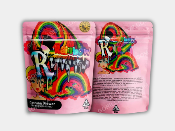 Rainbow Holographic Mylar Bag 3.5 Grams