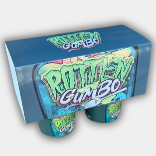 Rotten Gumbo 4 Jar Set with Box (3.5g Yogurt Jar Set) Gorilla Boyz