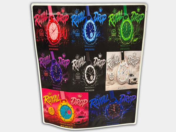 Royal Drop 1LB Mylar Bag Collection