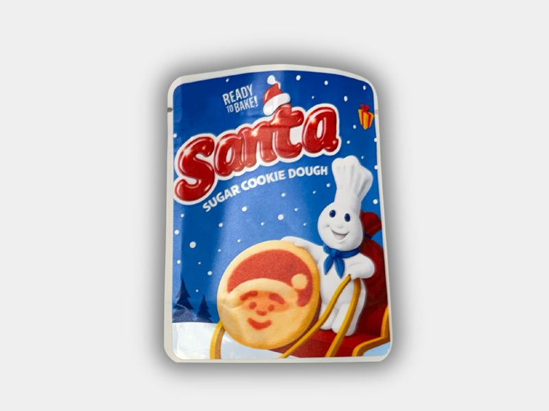 Holiday Collection 3.5G Mylar Bags – 6 Pack Set