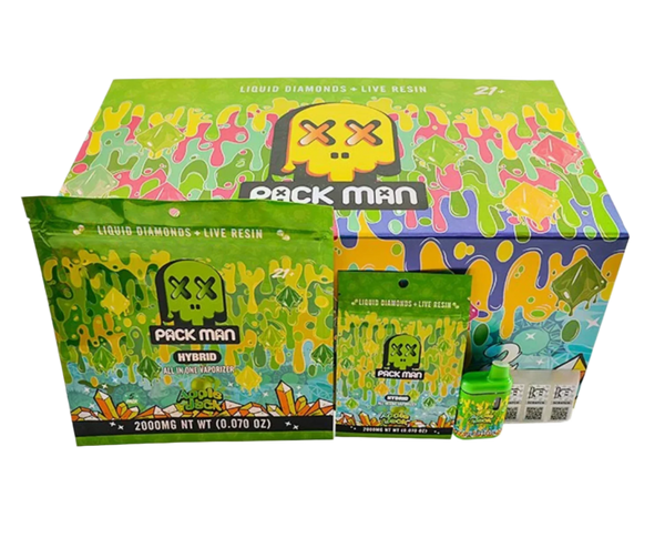 PackMan Empty Disposable Carts (NO OIL)