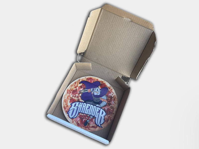 Shredder Pizza Box with Mylar Bag 3.5g Box Packaging