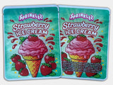 Sprinkelz Strawberry Ice Cream 3.5G Mylar Bag (Label & Authenticity Stickers Included)