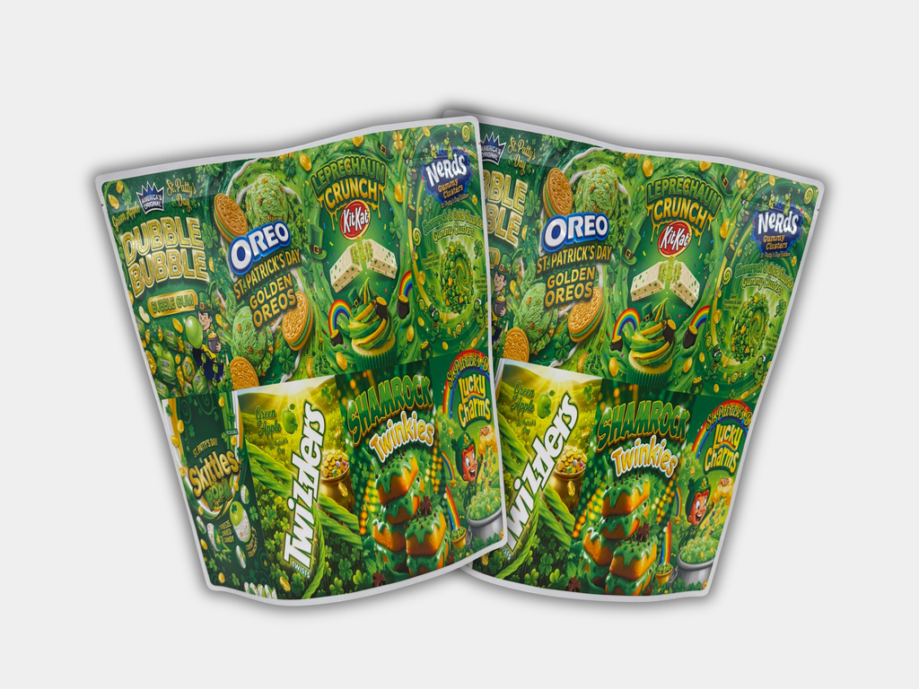 St. Patrick's Day Candy Mix 1lb Mylar Bag | Gorilla Boyz – Gorilla