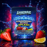 Strawberry Rush Splash 3.5G Mylar Bag (Label & Authenticity Stickers Included)
