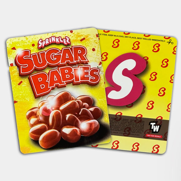 Sugar Babies Sprinklez Mylar Bag 3.5 Grams 