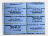 Super Sweet Sugar Sparks Sprinklez Mylar Bag 3.5 Grams (Label & Authenticity Stickers Included)