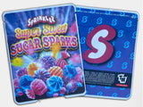 Super Sweet Sugar Sparks Sprinklez Mylar Bag 3.5 Grams (Label & Authenticity Stickers Included)