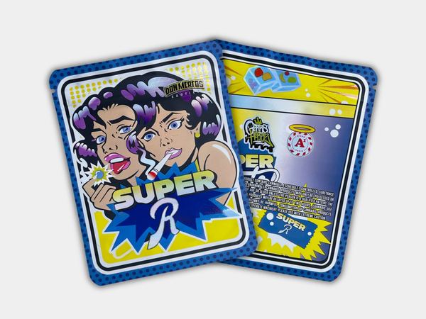 Super R Mylar Bag by Don Merfos 3.5g Mylar Bag