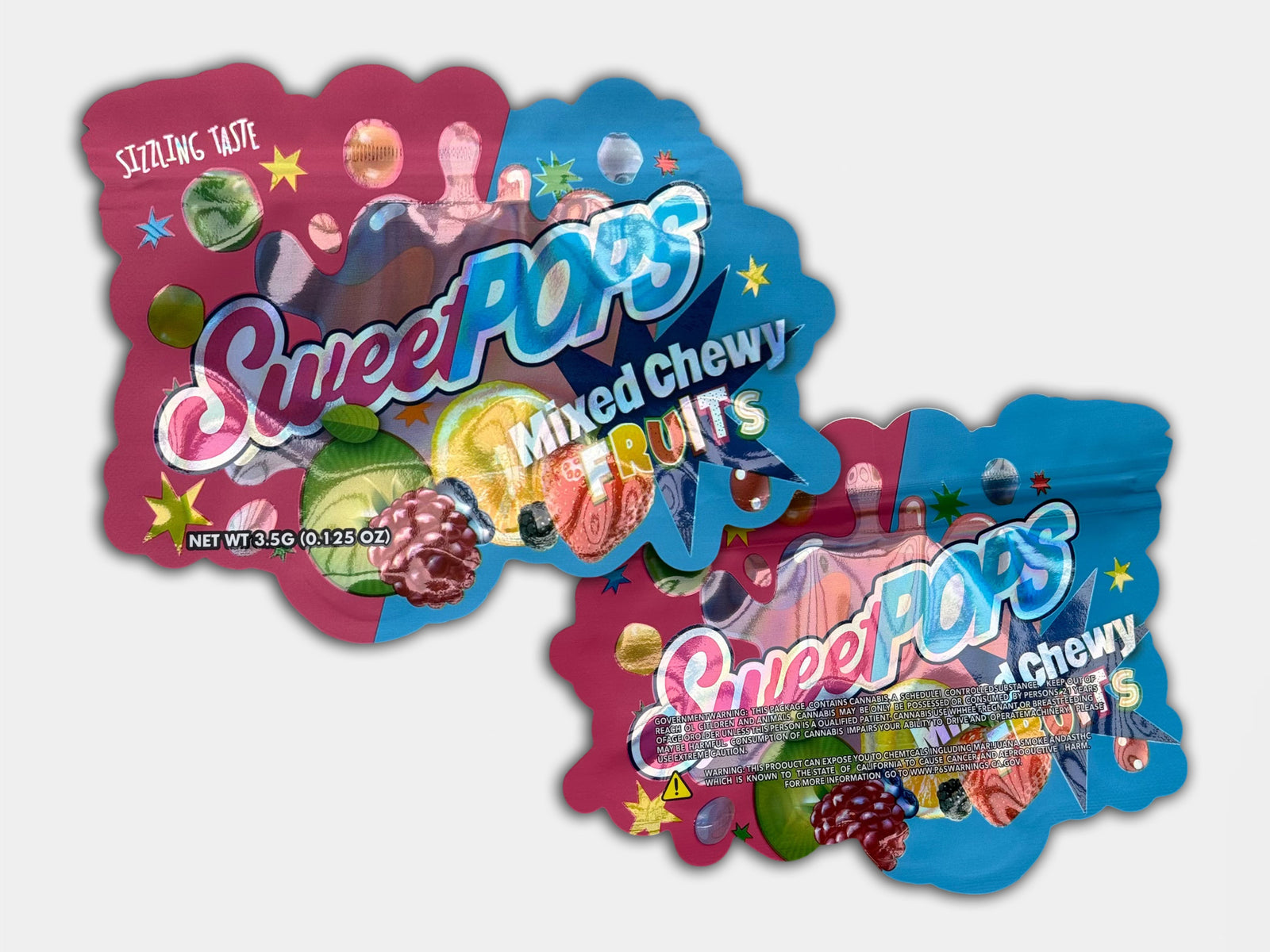 Dummy Exotics Lushers Mylar Bag (3.5G) | Smell Proof Packaging
