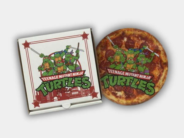 TMNT Pizza Box with Mylar Bags 3.5g Box Packaging