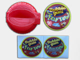 New 3.5g Trap Tape Bubble Gum Container with bag and Separate Sticker Seal