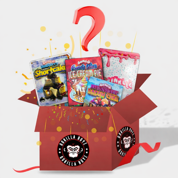 Sprinklez Mystery Box | Assorted Mylar Bag Set – Gorilla Boyz Inc