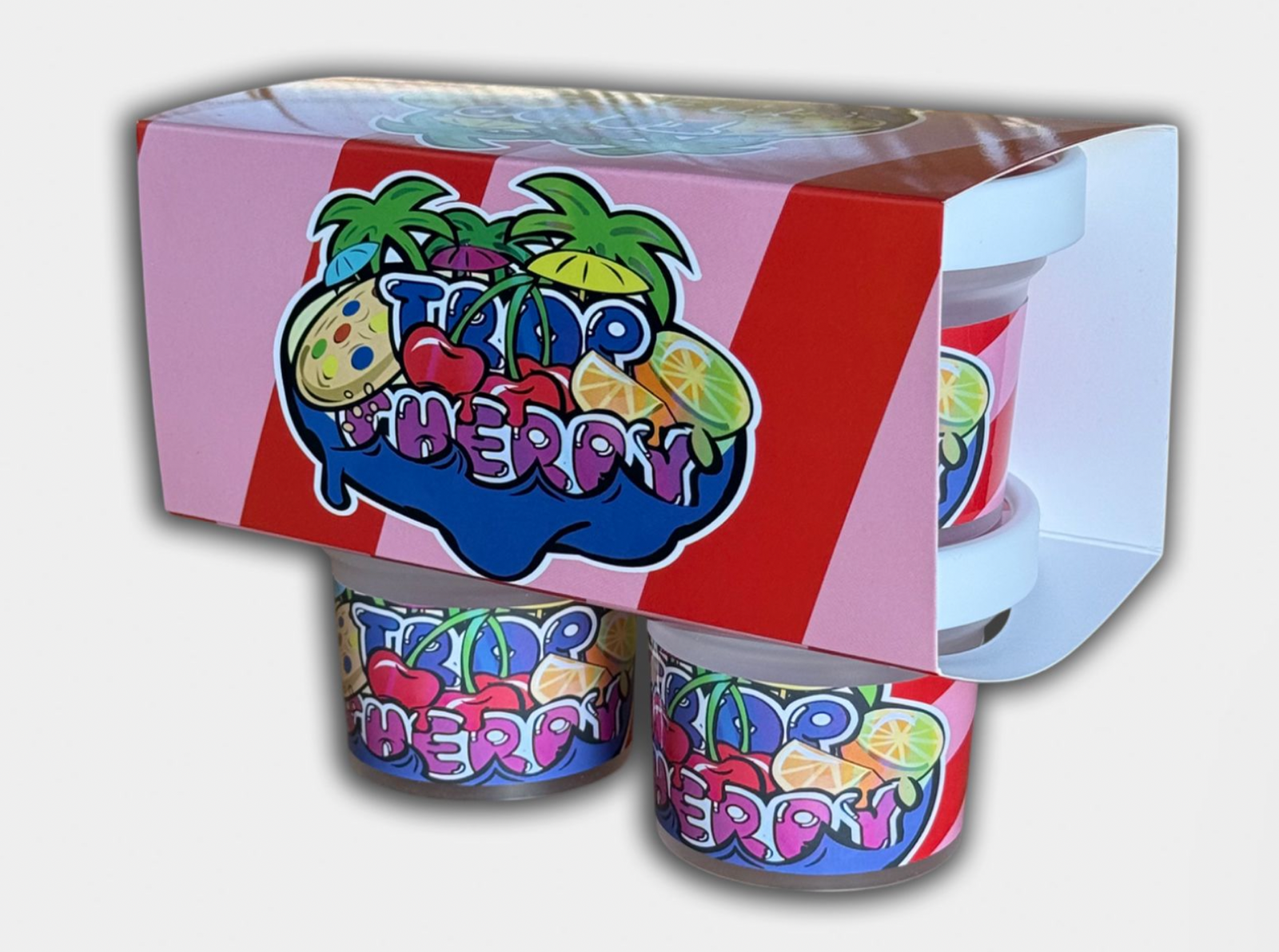 Trap Cherry 3.5G Ice Cream Jar Set | Gorilla Boyz – Gorilla Boyz Inc