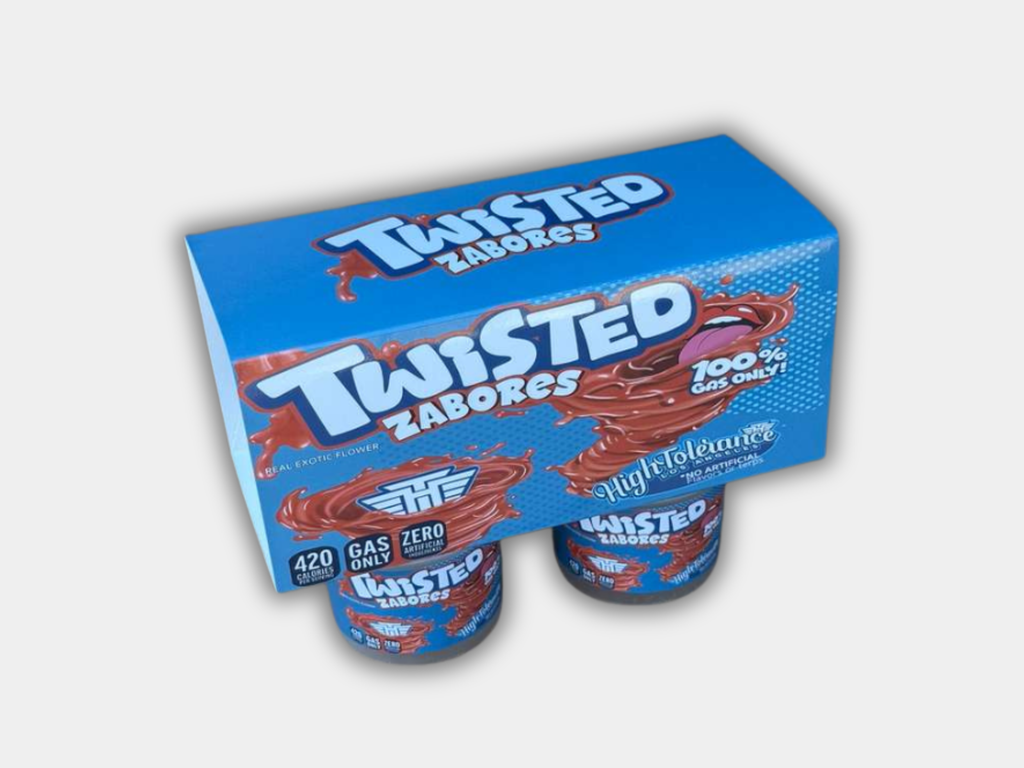 Twisted Zabores 4 Jar Set with Box (3.5g Yogurt Jar Set)| Gorilla