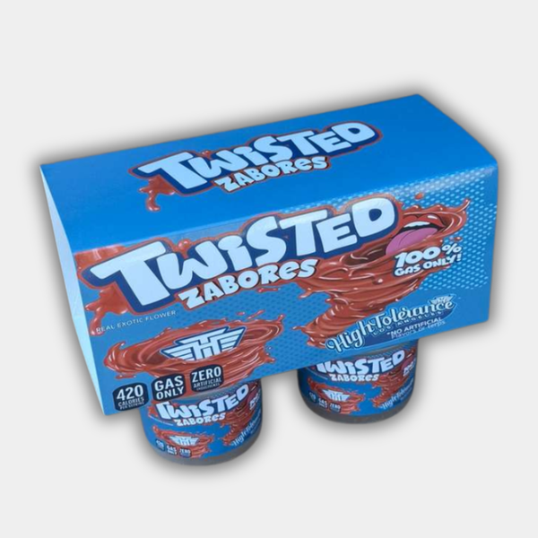 Twisted Zabores 4 Jar Set with Box (3.5g Yogurt Jar Set)| Gorilla