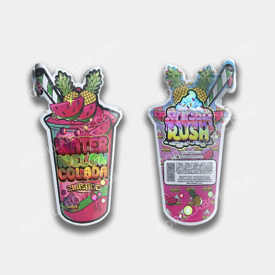 オイグルト3g✖️30days::5パック Water_Melon_Colada_Mylar_Bag_3