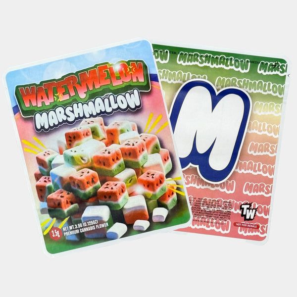 Watermelon Marshmallow  Mylar Bag 3.5 Grams 