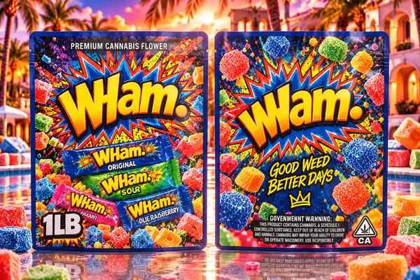 Wham Custom Print 1 Pound Double Sided Mylar Bag