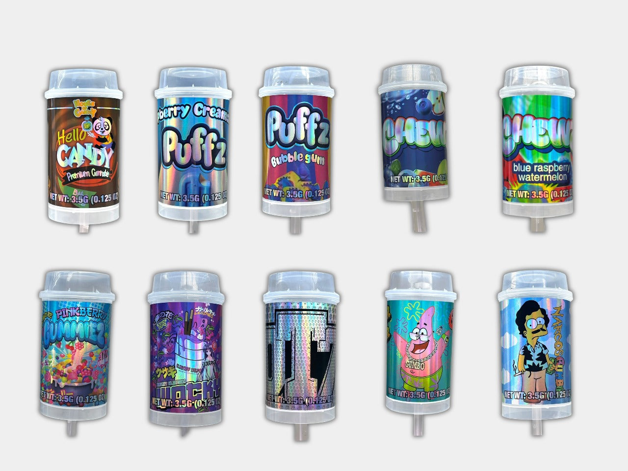 Push Pop - Premium Cannabis Collection (Stickers Come Separate ...