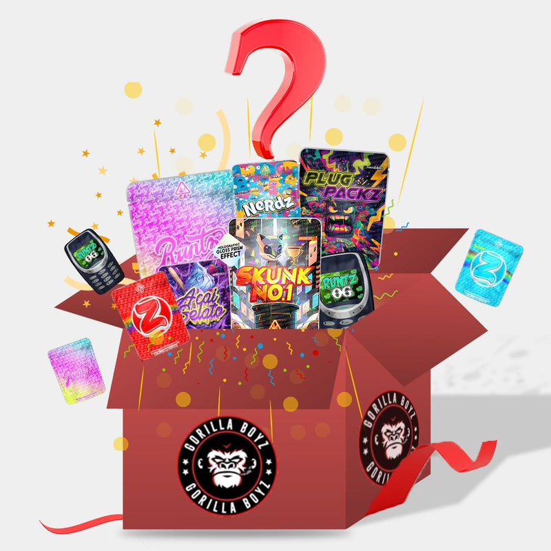 Gorilla Boyz Mylar Bag Mystery Box (3.5G Bags)
