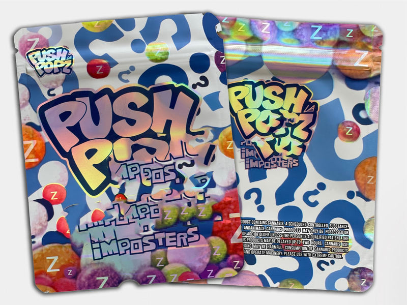 Pusha P Imposters 3.5G  Holographic Mylar Bag
