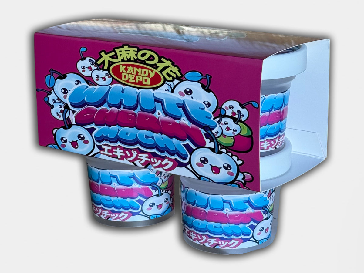 White Cherry Mochi 3.5G Ice Cream Jar Set | Gorilla Boyz – Gorilla