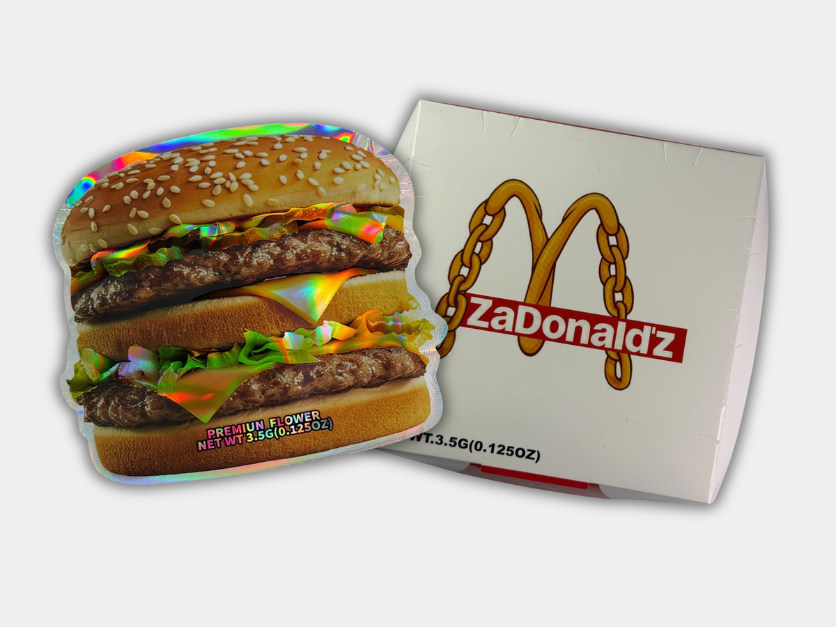 ZaDonald'z Big Smack Mylar Bag + Matching Box (3.5G) | Gorilla