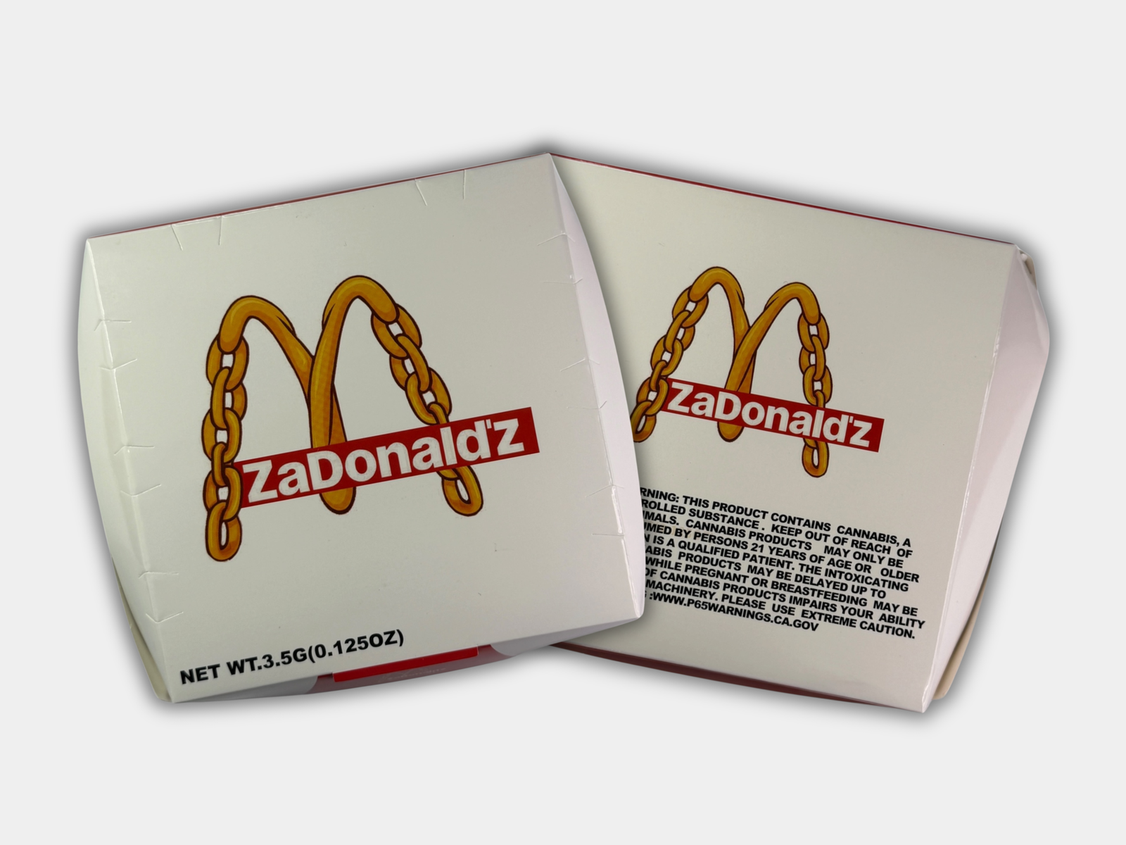 ZaDonald'z Big Smack Mylar Bag + Matching Box (3.5G) | Gorilla