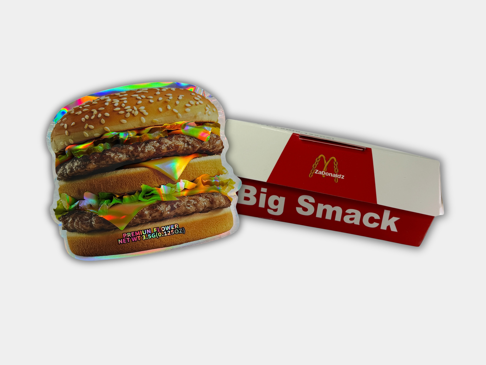 ZaDonald'z Big Smack Mylar Bag + Matching Box (3.5G) | Gorilla