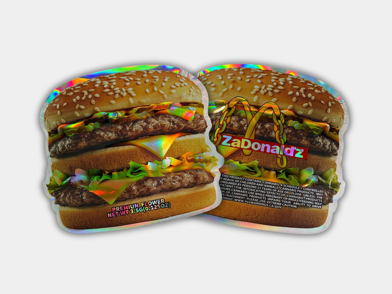 ZaDonald'z Big Smack Mylar Bag + Matching Box (3.5G) | Gorilla