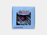 ZaZa Donuts Chocolate Glazed Mylar Bag + Matching Box (3.5G)
