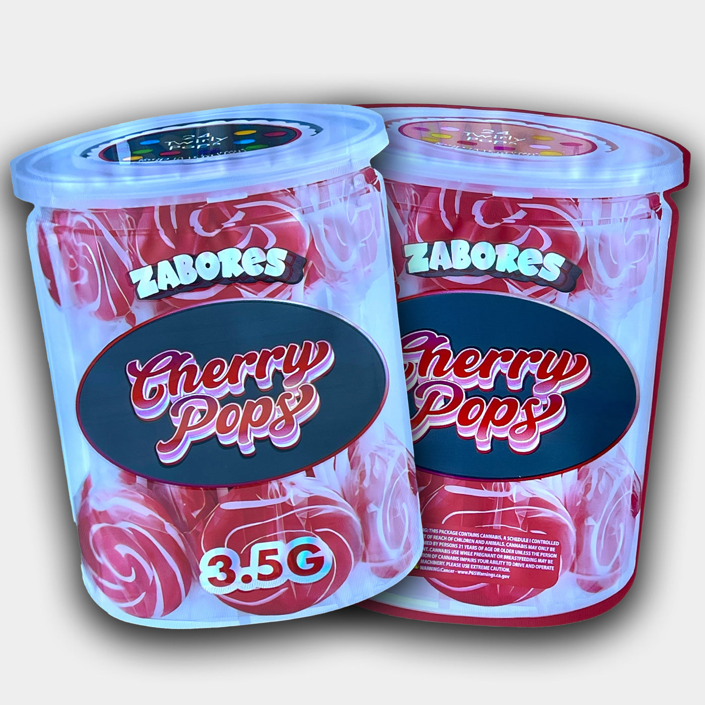 Zabores Cherry Pops Mylar Bag 3.5G | Smell Proof – Gorilla Boyz Inc