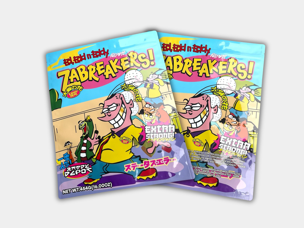 Zabreakers (16oz) 1lb Mylar Bag | Bulk Smell-Proof Packaging