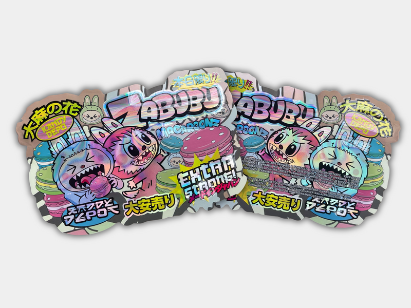 Zabubo Macaroons 3.5G Mylar Bag