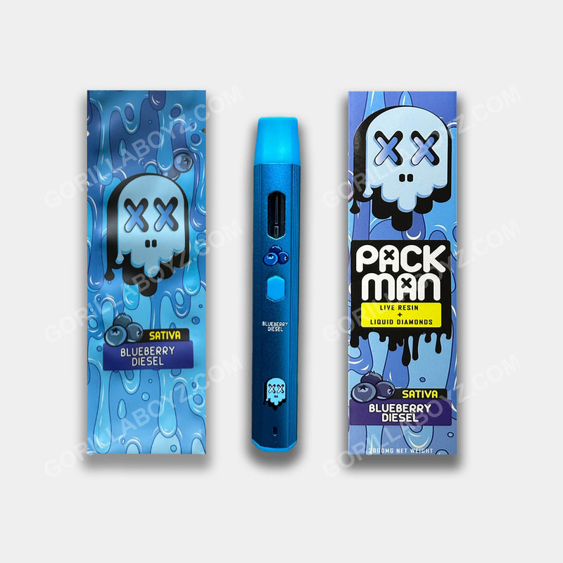 Packman Blueberry Diesel Empty Disposable Carts