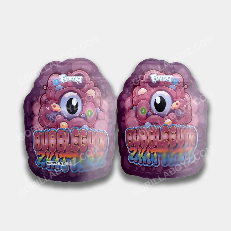 Bubblegum Zkit mylar bags 3.5 grams