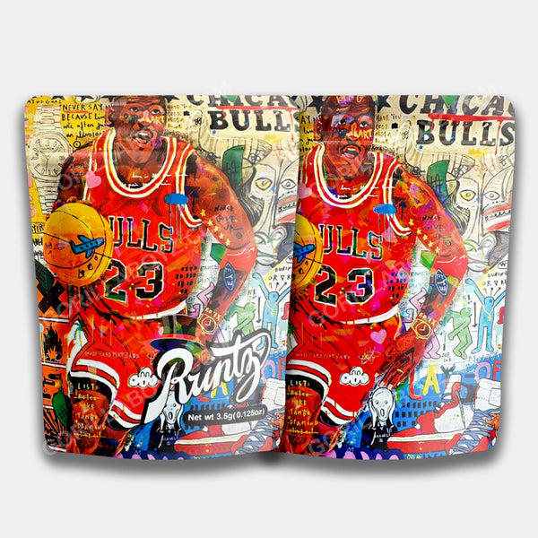 Bullz (Jordan) Runtz Mylar Bag 3.5 Grams | Smell Proof Bullz (Jordan) Runtz Mylar Bag 3.5 Grams | Smell Proof