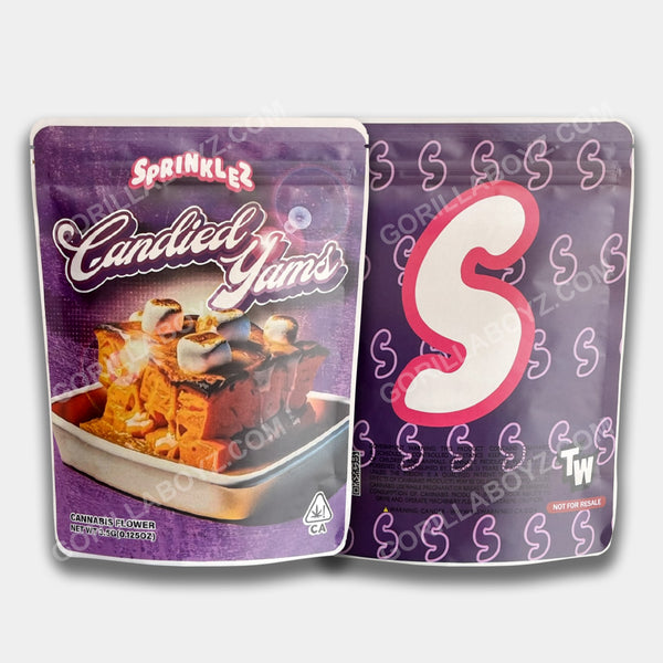 Candied Yams (Soft Sticker Material) Mylar Bag 3.5 Grams