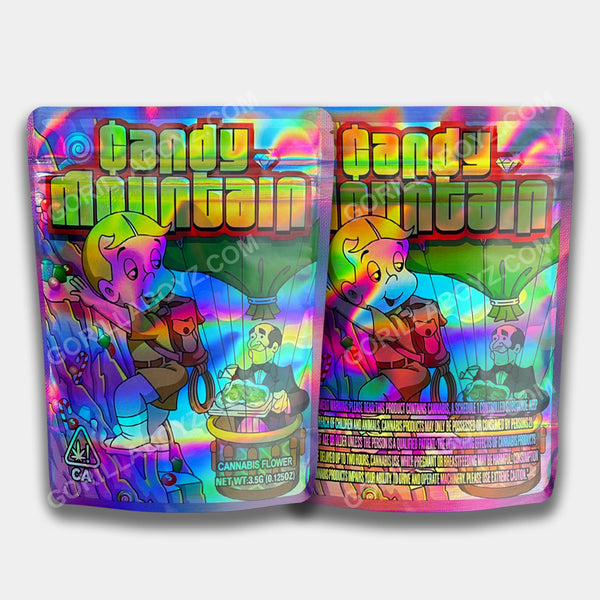 Candy Mountain Holographic mylar bags 3.5 grams