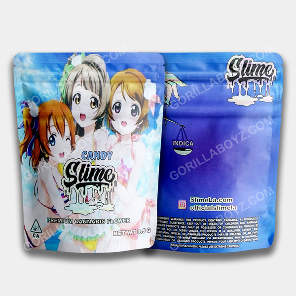 Candy Slime mylar bags 3.5 grams