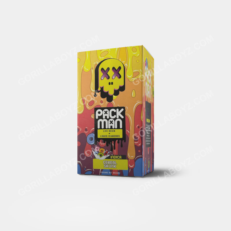 Packman Cereal Skunk empty disposable carts