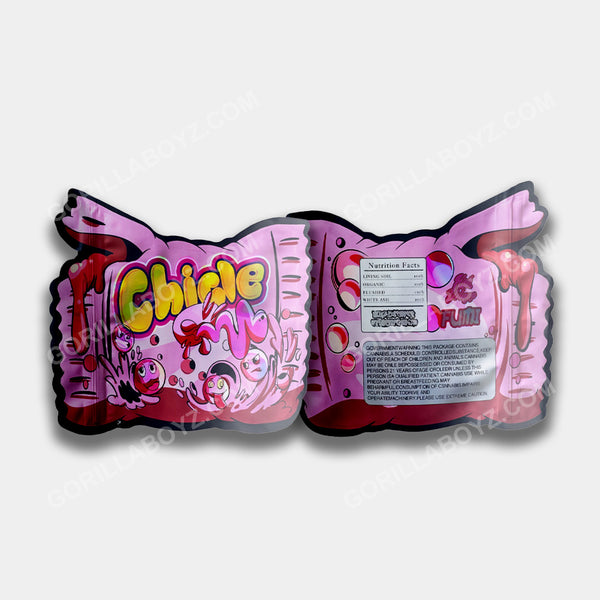 Chicle mylar bags 3.5 grams