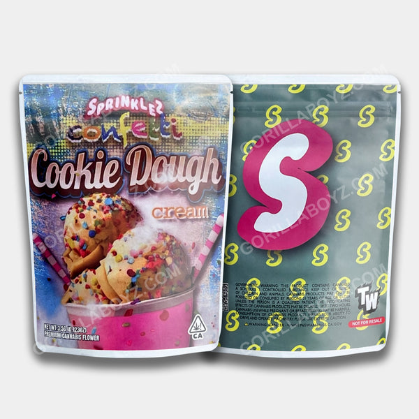 Cookie Dough Cream Mylar Bag 3.5 Grams