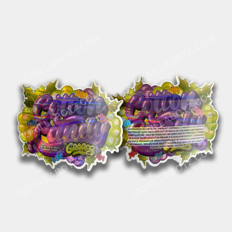 Cotton Candy Grapes 3.5 gram mylar bags